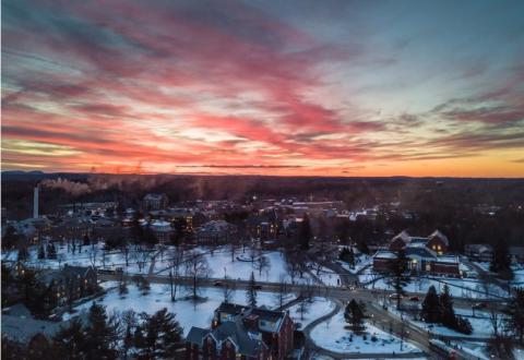 Aerial Sunset