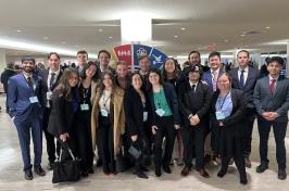 The UNH Model UN team